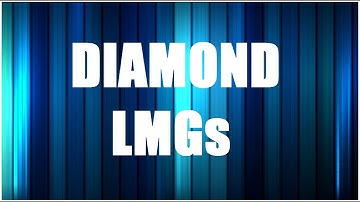 Call of Duty Black Ops 2 - Diamond LMGs (Light Machine Guns)