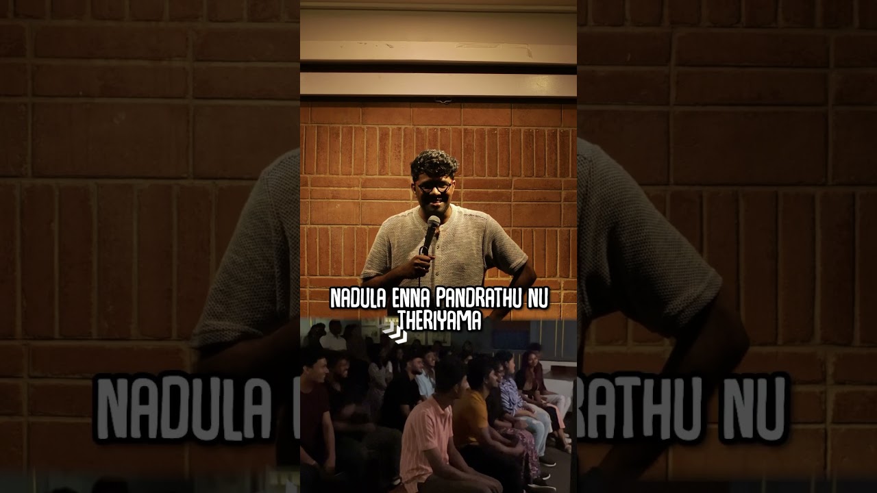 Hindi theriyadhu poda 😂 #trending #standupcomedy #comedy #chennai