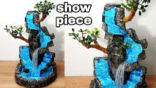 How to make very nice fountain waterfall show piece