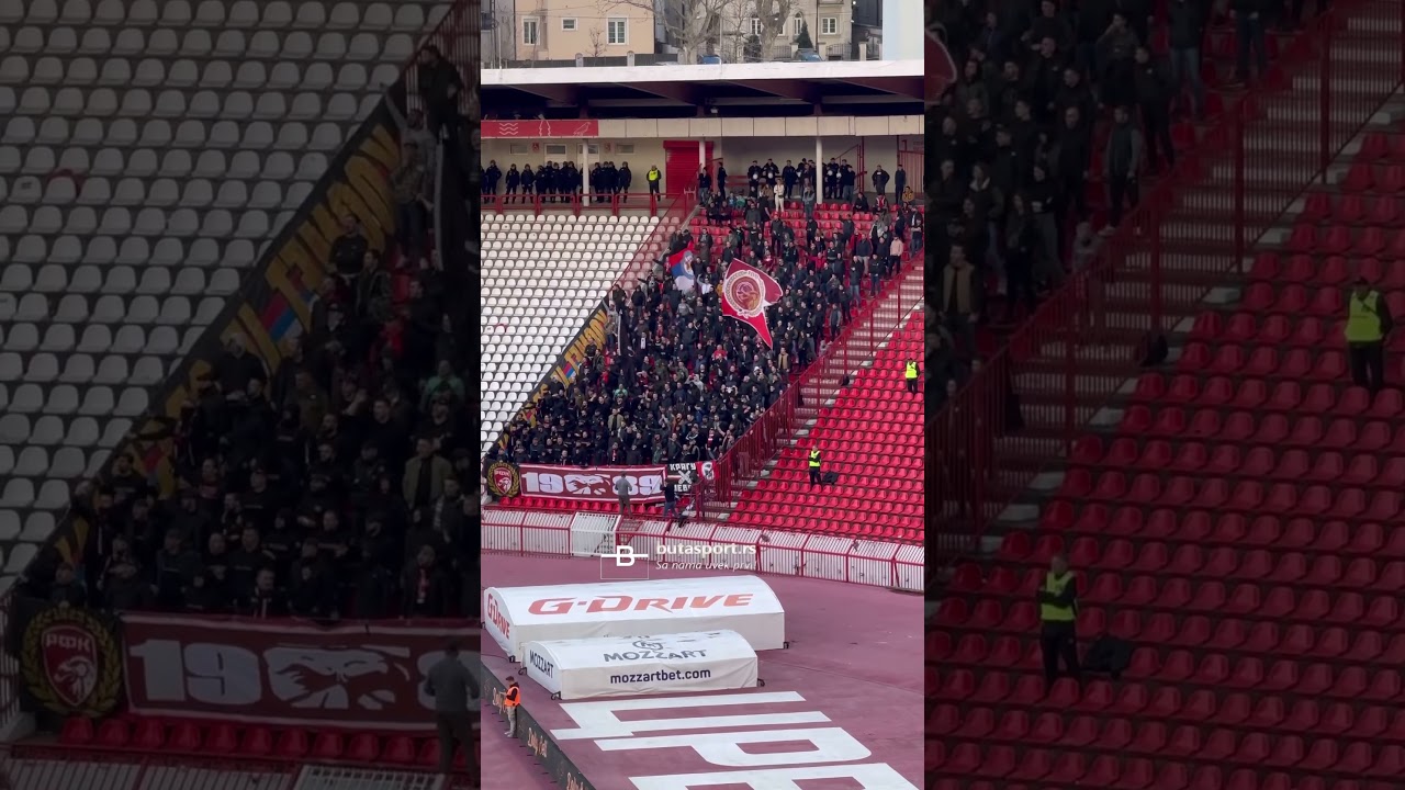 Crveni Đavoli protiv Zvezde: "Napred Radnički tebe volim ja"