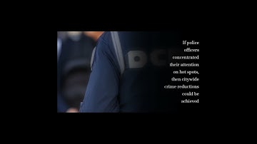 Hot spots policing of small geographic areas effects on crime | RTCL.TV