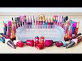 Mixing Makeup into Clear Slime! Recycling My Old Lip Glosses! Satisfying Slime Video