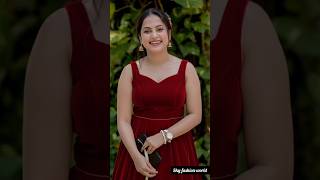 Vijay Tv Serial Heroines Christmas-Themed Frock Outfit Look Part1Who Is More Pretty?Comment