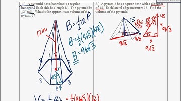 ATHS Honor Geometry Lesson 12.5 Volumes of Pyramids and Cones.wmv