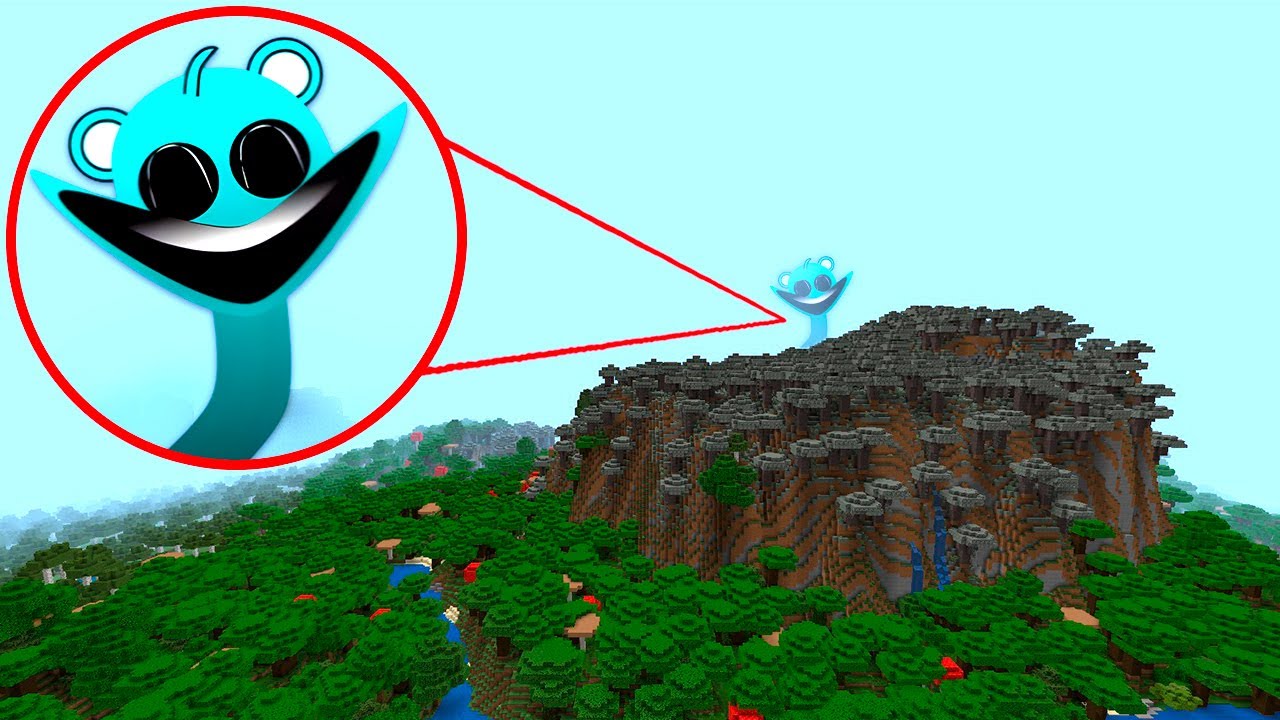 I Found NEW Incredibox Sprunki Sky (Phase???) in Minecraft PE!