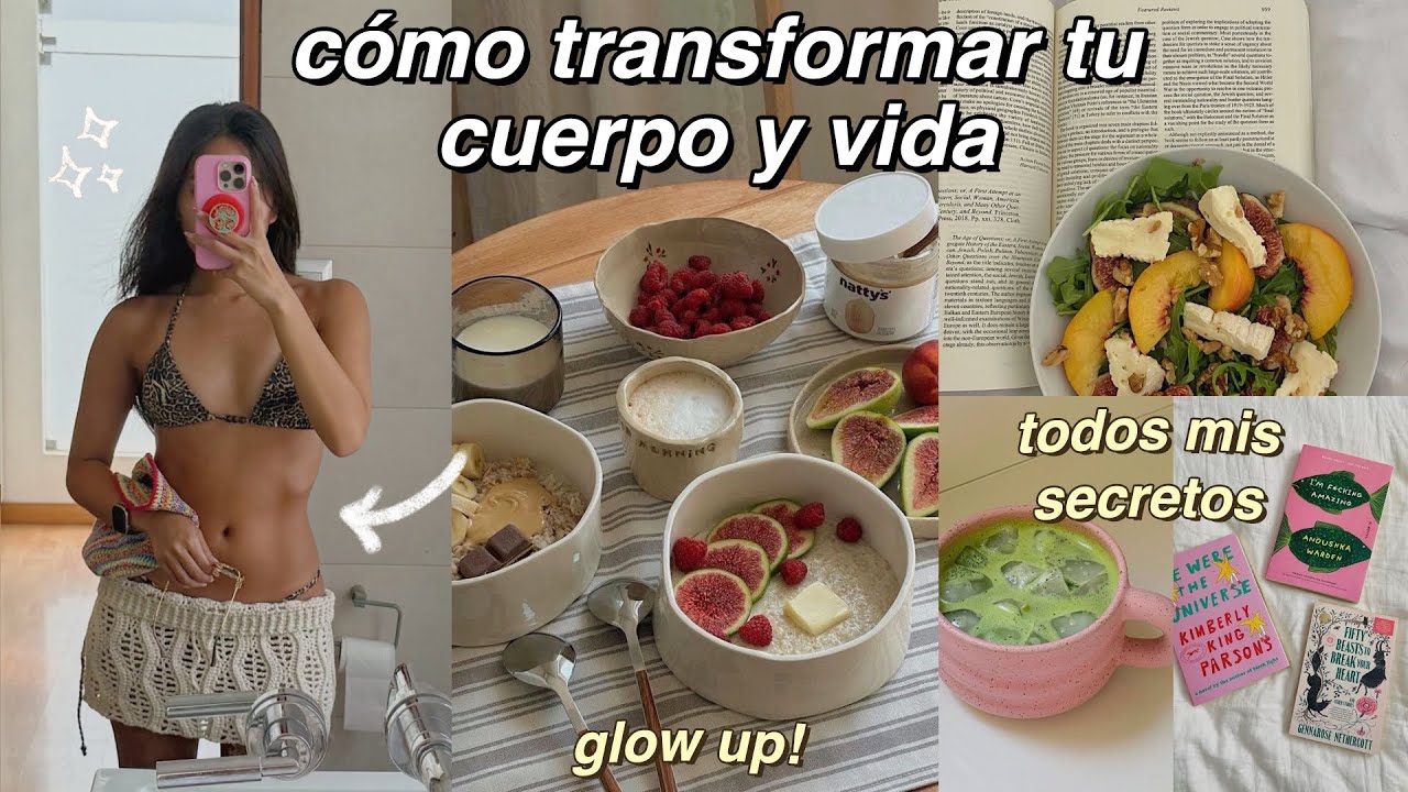 CÓMO TRANSFORMAR TU CUERPO Y TU VIDA *esto te va a motivar* hábitos sanos, rutina de ejercicio, etc!