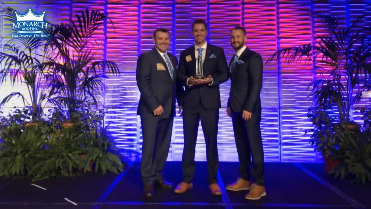 Monarch Roofing Wins the GAFprestigious President Club Award Ceremony. Huntington Beach, CA.