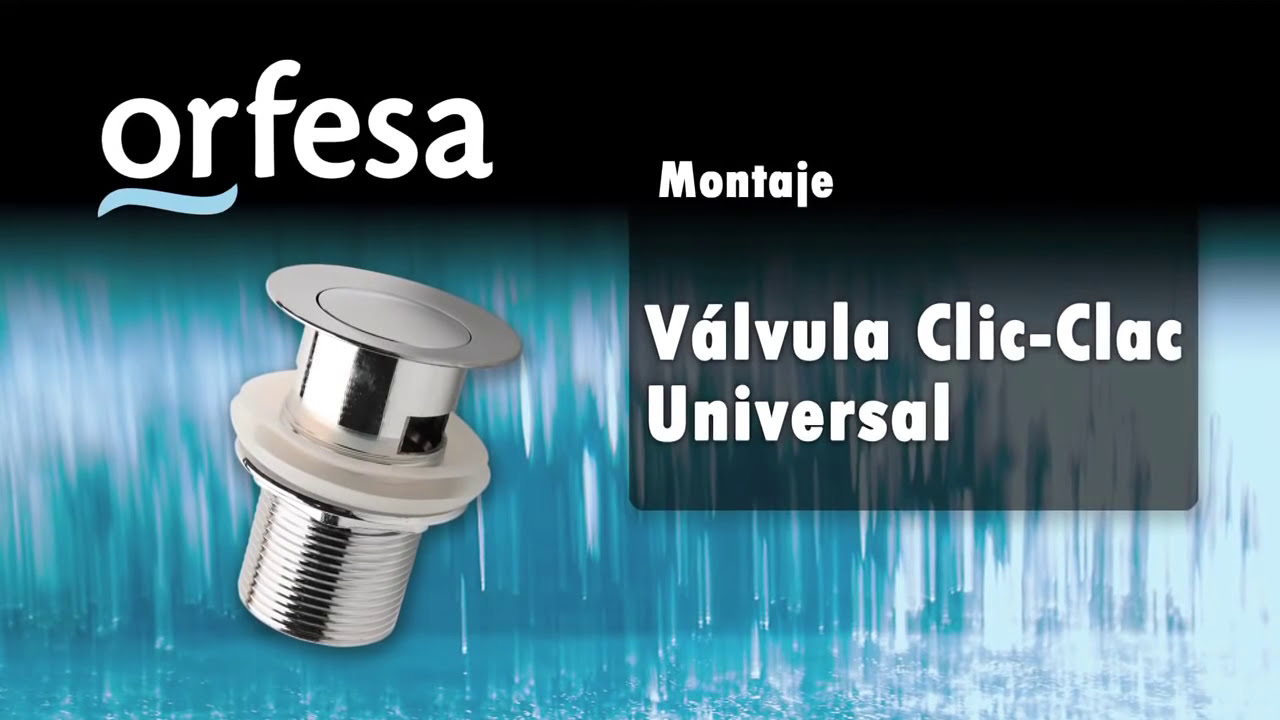 Roca - Válvula ClicClac Desagüe universal Tapón cerámico