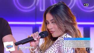 Ally Brooke  Low Key  Live from TPMP (Touche Pas A Mon Poste)