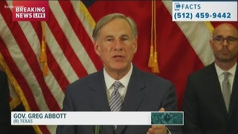 Timeline: Gov. Greg Abbott