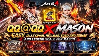 Mason (DONP) Top 1 ARBALIST! QQⓆQQ TOP 1 WARRIOR | EASY VALLEY WAR, HELLBAR, TOBD, BVB4F MIR4 screenshot 2