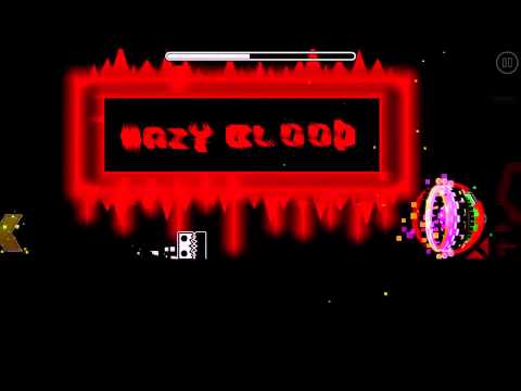 Geometry dash too hard map-Hazy Blood by SIMG(70%)