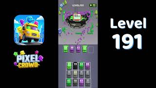 Pixel Crowd Level 191 Walkthrough | Full Gameplay Solution | Go Answer