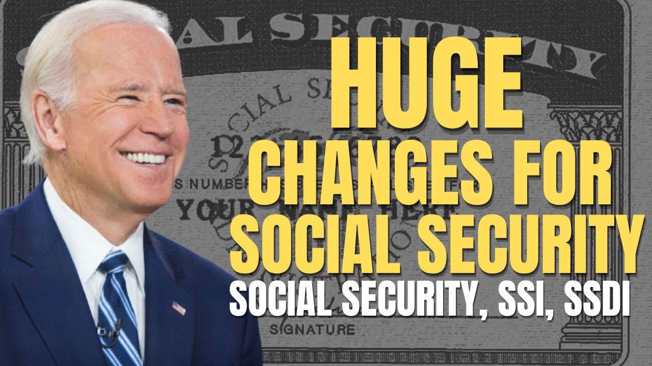 WOW! HUGE CHANGES For Social Security in 2024 | Social Security, SSI ...