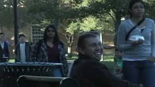 UNT flash mob - Zombies VS Humans - FULL Event - Part 1