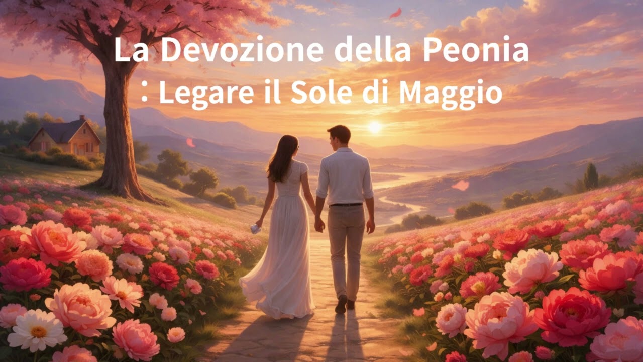 La Devozione della Peonia: Legare il Sole di Maggio