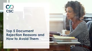 Top 5 Document Rejection Reasons and How to Avoid Them