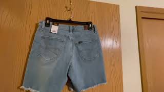 Lee Women's Legendary Mid Rise Denim Boyfriend Short
