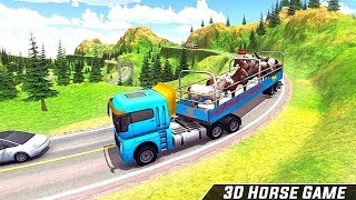 Derby Horse Transport Truck Driver-Horse Stunt 19 - Android GamePlay screenshot 2