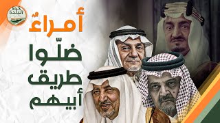 أبناء الملك فيصل أمراءٌ ضلّوا طريق أبيهم خط البلدة