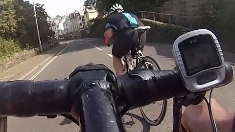 Gopro HD Team Sky Cyclist Descent - Crazy Overtake!