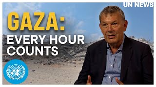 'Every hour counts to try to save people dying in Gaza' - UN official | United Nations