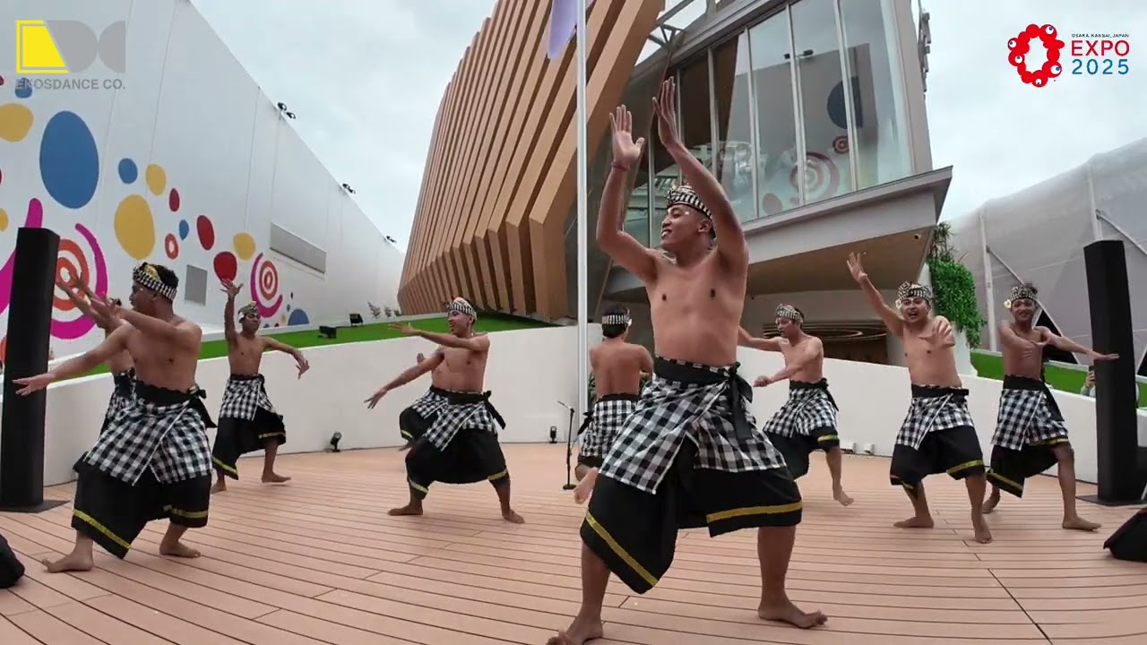 Kecak -  EkosDance Company. Performances at Indonesian Pavilion Expo 2025 Osaka, Japan