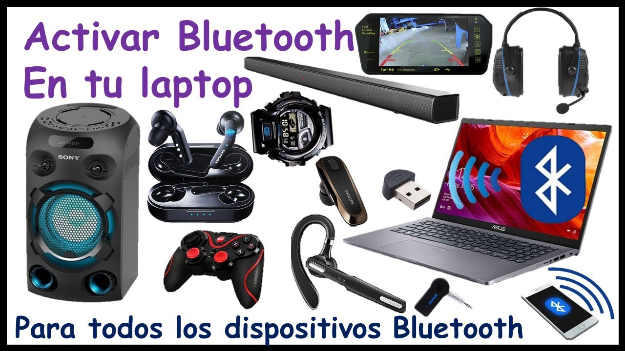 Como activar bluetooth en windows 10 en tu laptop tutorial habilitar