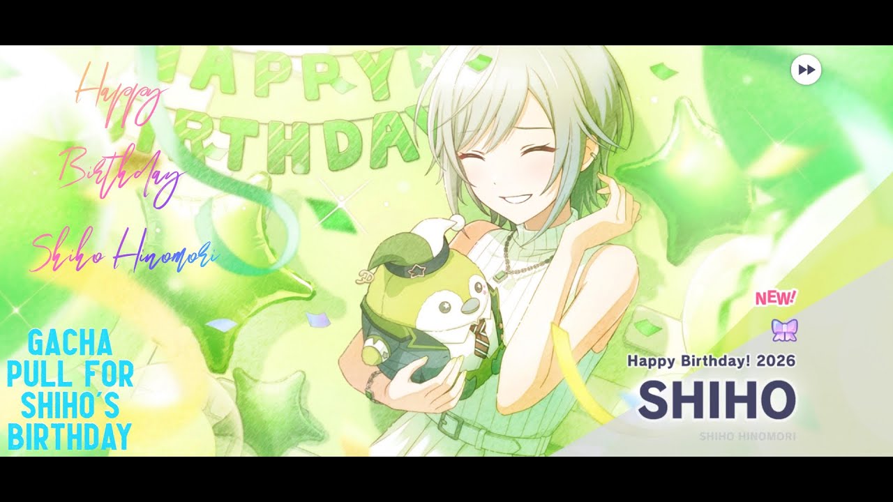 HAPPY BIRTHDAY SHIHO HINOMORI