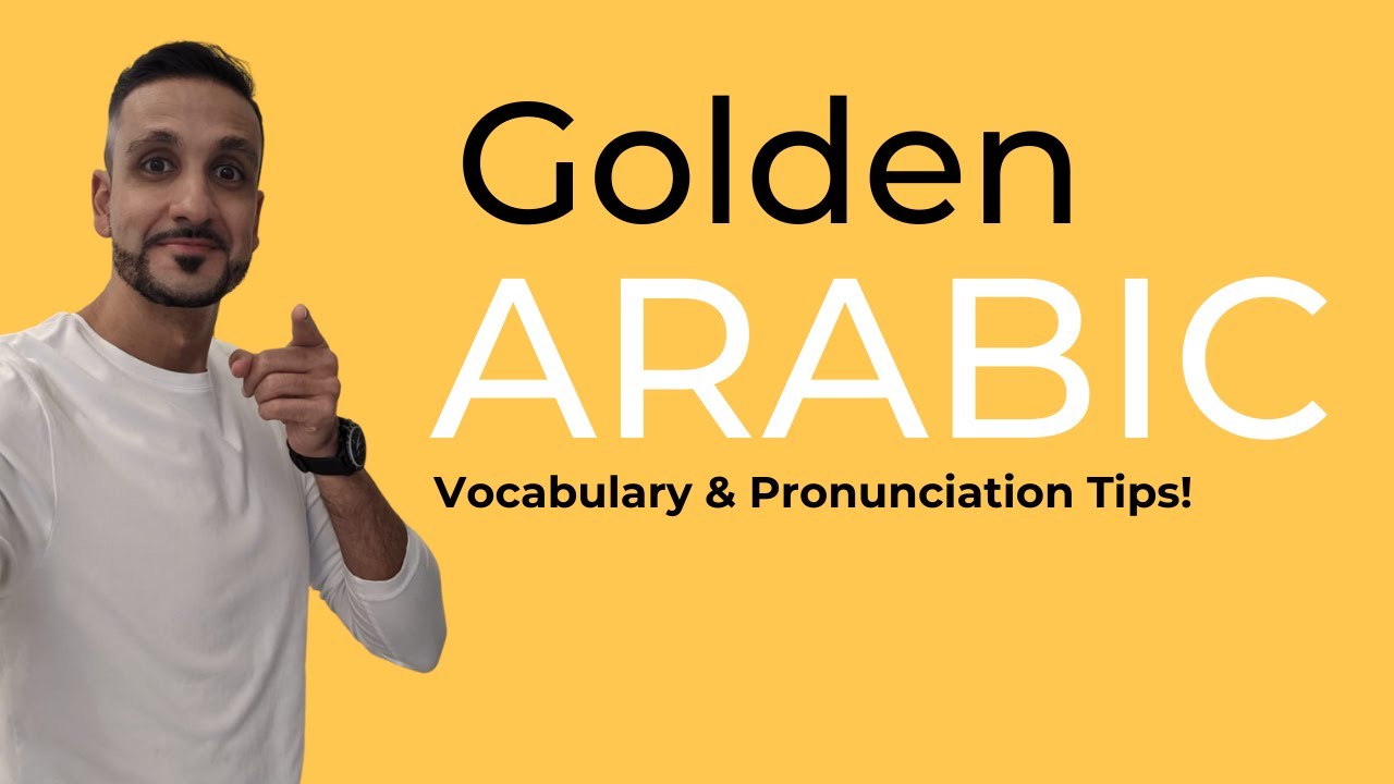Golden ARABIC tips in less that TWO minutes! - YouTube
