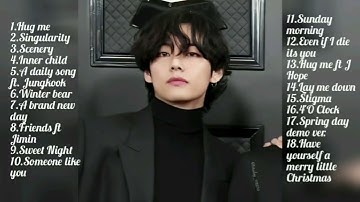 BTS Taehyung Playlist 2022 Updated