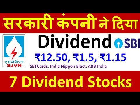 SJVN Share Latest News • Share Market News Today Sensex Crash 7 High Dividend Stocks Stock Finshots