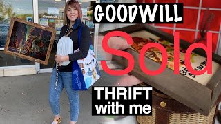 SOLD | She DRAGGED Me to Goodwill | Thrift with Me | Reselling