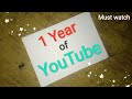 1 year of my channel the ayaan studios