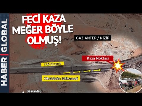 Gaziantep'teki Feci Kaza Böyle Olmuş! Korkunç Gerçek Ortaya Çıktı