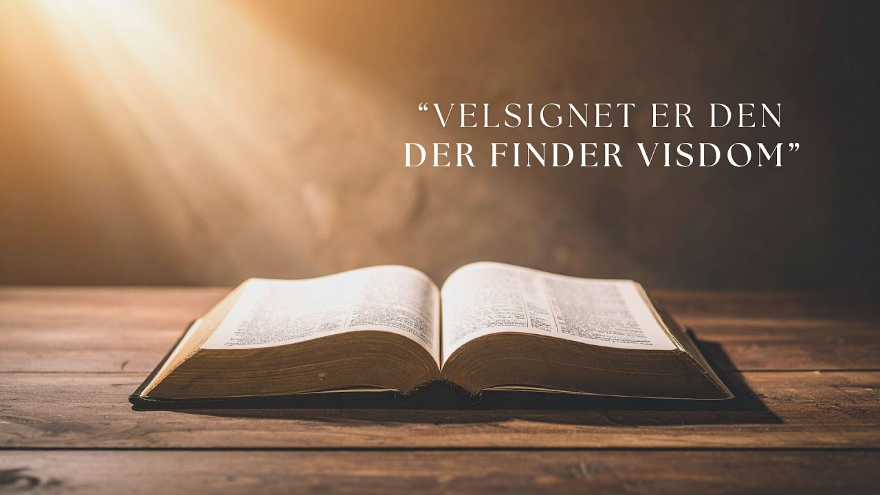 Velsignet er den, der finder visdom