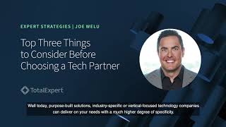 Top 3 Things to Consider Before Choosing a Tech Partner (Podcast)