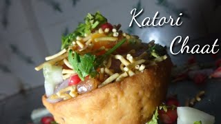 Katori Chaat | Chaat Katori Recipe | How to Make Tokri Chaat