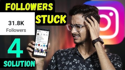 How to Fix Instagram Followers Stuck Problem | Reason With 100% Working Solution✅
