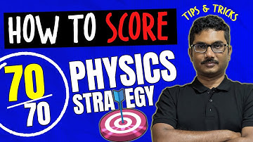 2nd PUC Physics Boards Exam Strategy to score 70/70 - MUST WATCH 👀😊