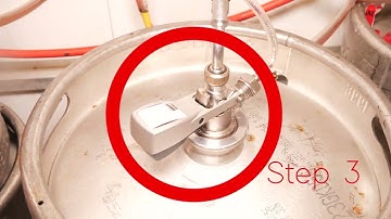 how to change a keg