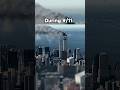 9/11 &bull; Before and After - #september11th #aviation #sad #twintowers #shorts