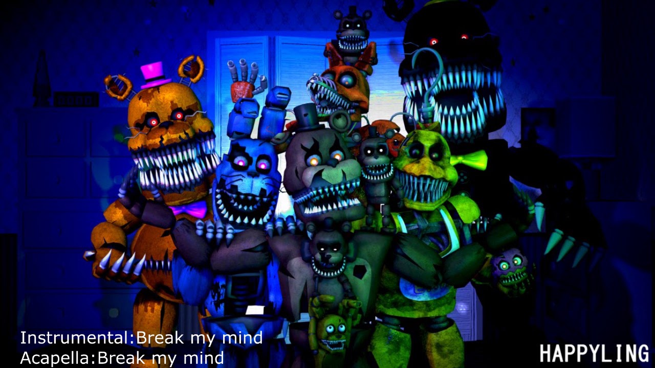 fnaf 4 songs mashup by FBmatrix