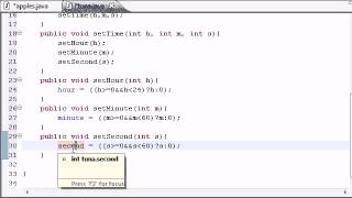 Video tutorial by Thenewboston 40: Set and Get Methods