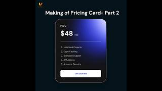 Figma Pricing Table Design Tutorial | Part 2 | Auto Layout UI Card Design