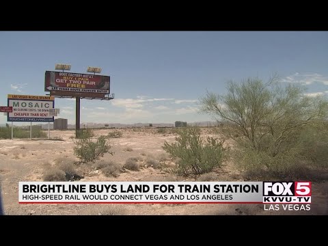 Video: „Brightline“traukinys Sujungs Vegasą Su Pietų Kalifornija Vos Per 2 Valandas