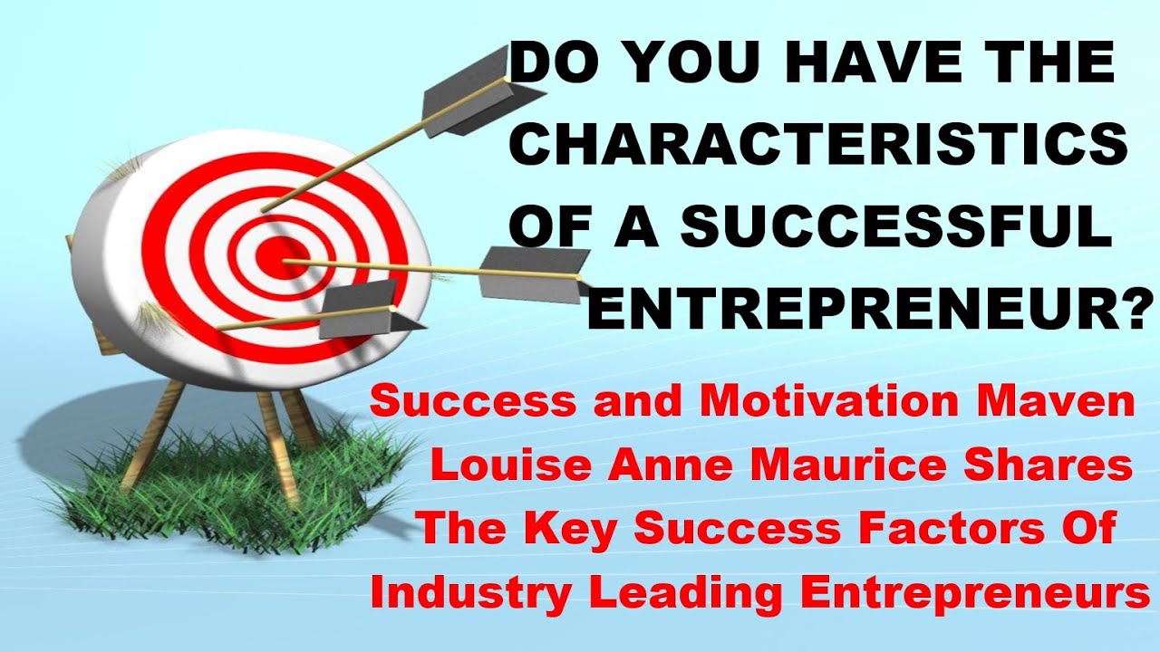 Do You Have The Characteristics of a Successful Entrepreneur - YouTube
