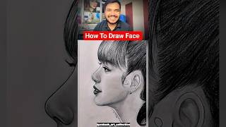 How to Draw a Perfect Face😳✏️ (Genius Trick!) #shorts #ytshorts #drawing