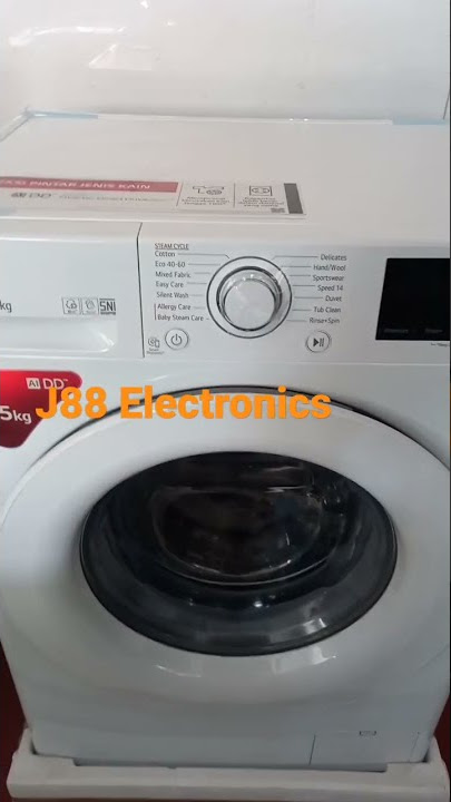 Cara cuci di mesin cuci Otomatis LG