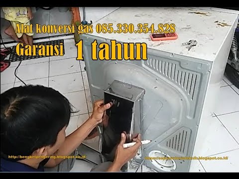 Video: Tukarkan Pengering Pakaian Gas Ke Propana